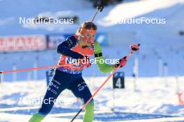 10.12.2023, Hochfilzen, Austria (AUT): Anamarija Lampic (SLO) - IBU World Cup Biathlon, relay women, Hochfilzen (AUT). www.nordicfocus.com. © Manzoni/NordicFocus. Every downloaded picture is fee-liable.