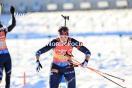 10.12.2023, Hochfilzen, Austria (AUT): Karoline Offigstad Knotten (NOR) - IBU World Cup Biathlon, relay women, Hochfilzen (AUT). www.nordicfocus.com. © Manzoni/NordicFocus. Every downloaded picture is fee-liable.
