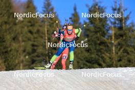 10.12.2023, Hochfilzen, Austria (AUT): Polona Klemencic (SLO) - IBU World Cup Biathlon, relay women, Hochfilzen (AUT). www.nordicfocus.com. © Manzoni/NordicFocus. Every downloaded picture is fee-liable.