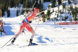 10.12.2023, Hochfilzen, Austria (AUT): Aita Gasparin (SUI) - IBU World Cup Biathlon, relay women, Hochfilzen (AUT). www.nordicfocus.com. © Manzoni/NordicFocus. Every downloaded picture is fee-liable.