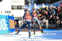 10.12.2023, Hochfilzen, Austria (AUT): Juni Arnekleiv (NOR) - IBU World Cup Biathlon, relay women, Hochfilzen (AUT). www.nordicfocus.com. © Manzoni/NordicFocus. Every downloaded picture is fee-liable.