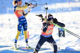 10.12.2023, Hochfilzen, Austria (AUT): Beatrice Trabucchi (ITA) - IBU World Cup Biathlon, relay women, Hochfilzen (AUT). www.nordicfocus.com. © Manzoni/NordicFocus. Every downloaded picture is fee-liable.