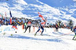 10.12.2023, Hochfilzen, Austria (AUT): Suvi Minkkinen (FIN) - IBU World Cup Biathlon, relay women, Hochfilzen (AUT). www.nordicfocus.com. © Manzoni/NordicFocus. Every downloaded picture is fee-liable.