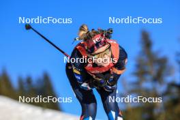 10.12.2023, Hochfilzen, Austria (AUT): Marit Ishol Skogan (NOR) - IBU World Cup Biathlon, relay women, Hochfilzen (AUT). www.nordicfocus.com. © Manzoni/NordicFocus. Every downloaded picture is fee-liable.