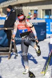 10.12.2023, Hochfilzen, Austria (AUT): Lena Haecki-Gross (SUI) - IBU World Cup Biathlon, relay women, Hochfilzen (AUT). www.nordicfocus.com. © Manzoni/NordicFocus. Every downloaded picture is fee-liable.