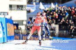 10.12.2023, Hochfilzen, Austria (AUT): Amy Baserga (SUI) - IBU World Cup Biathlon, relay women, Hochfilzen (AUT). www.nordicfocus.com. © Manzoni/NordicFocus. Every downloaded picture is fee-liable.