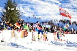 10.12.2023, Hochfilzen, Austria (AUT): Anna Magnusson (SWE) - IBU World Cup Biathlon, relay women, Hochfilzen (AUT). www.nordicfocus.com. © Manzoni/NordicFocus. Every downloaded picture is fee-liable.