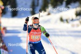 10.12.2023, Hochfilzen, Austria (AUT): Ziva Klemencic (SLO) - IBU World Cup Biathlon, relay women, Hochfilzen (AUT). www.nordicfocus.com. © Manzoni/NordicFocus. Every downloaded picture is fee-liable.