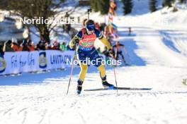 10.12.2023, Hochfilzen, Austria (AUT): Mona Brorsson (SWE) - IBU World Cup Biathlon, relay women, Hochfilzen (AUT). www.nordicfocus.com. © Manzoni/NordicFocus. Every downloaded picture is fee-liable.