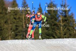 10.12.2023, Hochfilzen, Austria (AUT): Polona Klemencic (SLO) - IBU World Cup Biathlon, relay women, Hochfilzen (AUT). www.nordicfocus.com. © Manzoni/NordicFocus. Every downloaded picture is fee-liable.