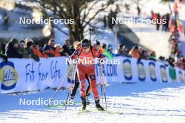 10.12.2023, Hochfilzen, Austria (AUT): Anna Juppe (AUT) - IBU World Cup Biathlon, relay women, Hochfilzen (AUT). www.nordicfocus.com. © Manzoni/NordicFocus. Every downloaded picture is fee-liable.