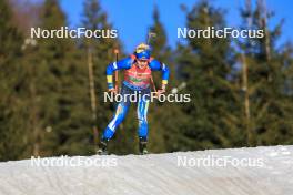 10.12.2023, Hochfilzen, Austria (AUT): Yuliia Dzhima (UKR) - IBU World Cup Biathlon, relay women, Hochfilzen (AUT). www.nordicfocus.com. © Manzoni/NordicFocus. Every downloaded picture is fee-liable.