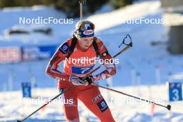 10.12.2023, Hochfilzen, Austria (AUT): Lisa Theresa Hauser (AUT) - IBU World Cup Biathlon, relay women, Hochfilzen (AUT). www.nordicfocus.com. © Manzoni/NordicFocus. Every downloaded picture is fee-liable.