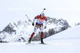 08.12.2023, Hochfilzen, Austria (AUT): Andrejs Rastorgujevs (LAT) - IBU World Cup Biathlon, sprint men, Hochfilzen (AUT). www.nordicfocus.com. © Manzoni/NordicFocus. Every downloaded picture is fee-liable.