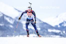 08.12.2023, Hochfilzen, Austria (AUT): Emilien Jacquelin (FRA) - IBU World Cup Biathlon, sprint men, Hochfilzen (AUT). www.nordicfocus.com. © Manzoni/NordicFocus. Every downloaded picture is fee-liable.