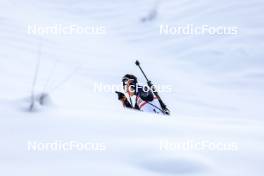 08.12.2023, Hochfilzen, Austria (AUT): Didier Bionaz (ITA) - IBU World Cup Biathlon, sprint men, Hochfilzen (AUT). www.nordicfocus.com. © Manzoni/NordicFocus. Every downloaded picture is fee-liable.