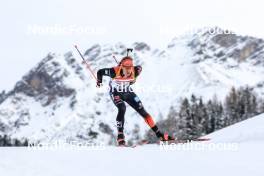 08.12.2023, Hochfilzen, Austria (AUT): David Zobel (GER) - IBU World Cup Biathlon, sprint men, Hochfilzen (AUT). www.nordicfocus.com. © Manzoni/NordicFocus. Every downloaded picture is fee-liable.
