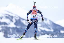 08.12.2023, Hochfilzen, Austria (AUT): Tarjei Boe (NOR) - IBU World Cup Biathlon, sprint men, Hochfilzen (AUT). www.nordicfocus.com. © Manzoni/NordicFocus. Every downloaded picture is fee-liable.