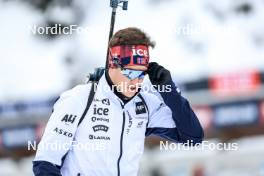 08.12.2023, Hochfilzen, Austria (AUT): Vebjoern Soerum (NOR) - IBU World Cup Biathlon, sprint men, Hochfilzen (AUT). www.nordicfocus.com. © Manzoni/NordicFocus. Every downloaded picture is fee-liable.