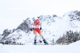 08.12.2023, Hochfilzen, Austria (AUT): Sebastian Stalder (SUI) - IBU World Cup Biathlon, sprint men, Hochfilzen (AUT). www.nordicfocus.com. © Manzoni/NordicFocus. Every downloaded picture is fee-liable.