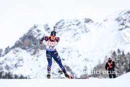 08.12.2023, Hochfilzen, Austria (AUT): Fabien Claude (FRA) - IBU World Cup Biathlon, sprint men, Hochfilzen (AUT). www.nordicfocus.com. © Manzoni/NordicFocus. Every downloaded picture is fee-liable.