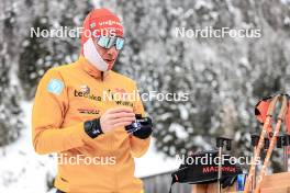08.12.2023, Hochfilzen, Austria (AUT): Roman Rees (GER) - IBU World Cup Biathlon, sprint men, Hochfilzen (AUT). www.nordicfocus.com. © Manzoni/NordicFocus. Every downloaded picture is fee-liable.