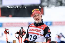08.12.2023, Hochfilzen, Austria (AUT): Benedikt Doll (GER) - IBU World Cup Biathlon, sprint men, Hochfilzen (AUT). www.nordicfocus.com. © Manzoni/NordicFocus. Every downloaded picture is fee-liable.