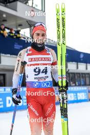 08.12.2023, Hochfilzen, Austria (AUT): Joscha Burkhalter (SUI) - IBU World Cup Biathlon, sprint men, Hochfilzen (AUT). www.nordicfocus.com. © Manzoni/NordicFocus. Every downloaded picture is fee-liable.