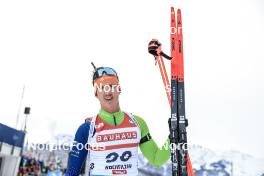 08.12.2023, Hochfilzen, Austria (AUT): Miha Dovzan (SLO) - IBU World Cup Biathlon, sprint men, Hochfilzen (AUT). www.nordicfocus.com. © Manzoni/NordicFocus. Every downloaded picture is fee-liable.