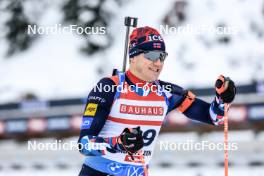 08.12.2023, Hochfilzen, Austria (AUT): Vetle Sjaastad Christiansen (NOR) - IBU World Cup Biathlon, sprint men, Hochfilzen (AUT). www.nordicfocus.com. © Manzoni/NordicFocus. Every downloaded picture is fee-liable.