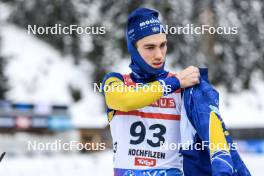 08.12.2023, Hochfilzen, Austria (AUT): Anton Ivarsson (SWE) - IBU World Cup Biathlon, sprint men, Hochfilzen (AUT). www.nordicfocus.com. © Manzoni/NordicFocus. Every downloaded picture is fee-liable.