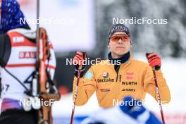 08.12.2023, Hochfilzen, Austria (AUT): Justus Strelow (GER) - IBU World Cup Biathlon, sprint men, Hochfilzen (AUT). www.nordicfocus.com. © Manzoni/NordicFocus. Every downloaded picture is fee-liable.