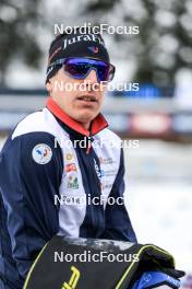 08.12.2023, Hochfilzen, Austria (AUT): Quentin Fillon Maillet (FRA) - IBU World Cup Biathlon, sprint men, Hochfilzen (AUT). www.nordicfocus.com. © Manzoni/NordicFocus. Every downloaded picture is fee-liable.