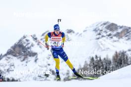 08.12.2023, Hochfilzen, Austria (AUT): Martin Ponsiluoma (SWE) - IBU World Cup Biathlon, sprint men, Hochfilzen (AUT). www.nordicfocus.com. © Manzoni/NordicFocus. Every downloaded picture is fee-liable.