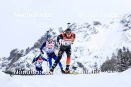08.12.2023, Hochfilzen, Austria (AUT): Justus Strelow (GER) - IBU World Cup Biathlon, sprint men, Hochfilzen (AUT). www.nordicfocus.com. © Manzoni/NordicFocus. Every downloaded picture is fee-liable.