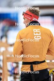 08.12.2023, Hochfilzen, Austria (AUT): David Zobel (GER) - IBU World Cup Biathlon, sprint men, Hochfilzen (AUT). www.nordicfocus.com. © Manzoni/NordicFocus. Every downloaded picture is fee-liable.