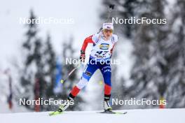 08.12.2023, Hochfilzen, Austria (AUT): Tereza Vobornikova (CZE) - IBU World Cup Biathlon, sprint women, Hochfilzen (AUT). www.nordicfocus.com. © Manzoni/NordicFocus. Every downloaded picture is fee-liable.
