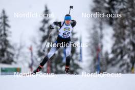 08.12.2023, Hochfilzen, Austria (AUT): Alla Ghilenko (MDA) - IBU World Cup Biathlon, sprint women, Hochfilzen (AUT). www.nordicfocus.com. © Manzoni/NordicFocus. Every downloaded picture is fee-liable.