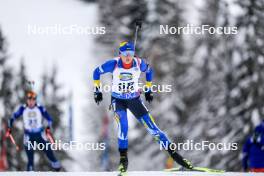 08.12.2023, Hochfilzen, Austria (AUT): Iryna Petrenko (UKR) - IBU World Cup Biathlon, sprint women, Hochfilzen (AUT). www.nordicfocus.com. © Manzoni/NordicFocus. Every downloaded picture is fee-liable.