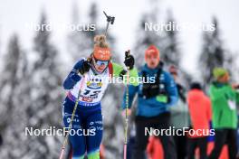 08.12.2023, Hochfilzen, Austria (AUT): Polona Klemencic (SLO) - IBU World Cup Biathlon, sprint women, Hochfilzen (AUT). www.nordicfocus.com. © Manzoni/NordicFocus. Every downloaded picture is fee-liable.