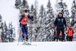 08.12.2023, Hochfilzen, Austria (AUT): Lou Jeanmonnot (FRA) - IBU World Cup Biathlon, sprint women, Hochfilzen (AUT). www.nordicfocus.com. © Manzoni/NordicFocus. Every downloaded picture is fee-liable.