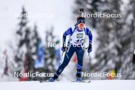 08.12.2023, Hochfilzen, Austria (AUT): Jackie Garso (USA) - IBU World Cup Biathlon, sprint women, Hochfilzen (AUT). www.nordicfocus.com. © Manzoni/NordicFocus. Every downloaded picture is fee-liable.