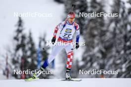 08.12.2023, Hochfilzen, Austria (AUT): Anika Kozica (CRO) - IBU World Cup Biathlon, sprint women, Hochfilzen (AUT). www.nordicfocus.com. © Manzoni/NordicFocus. Every downloaded picture is fee-liable.