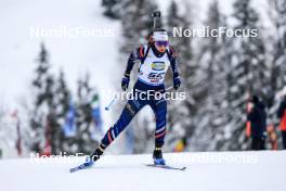 08.12.2023, Hochfilzen, Austria (AUT): Gilonne Guigonnat (FRA) - IBU World Cup Biathlon, sprint women, Hochfilzen (AUT). www.nordicfocus.com. © Manzoni/NordicFocus. Every downloaded picture is fee-liable.