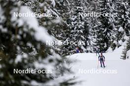 08.12.2023, Hochfilzen, Austria (AUT): Arina Kryukova (KAZ) - IBU World Cup Biathlon, sprint women, Hochfilzen (AUT). www.nordicfocus.com. © Manzoni/NordicFocus. Every downloaded picture is fee-liable.