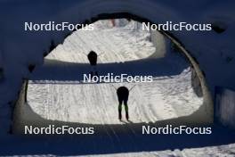 07.12.2023, Hochfilzen, Austria (AUT): Undefined athlete competes - IBU World Cup Biathlon, training, Hochfilzen (AUT). www.nordicfocus.com. © Manzoni/NordicFocus. Every downloaded picture is fee-liable.