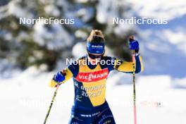 07.12.2023, Hochfilzen, Austria (AUT): Mona Brorsson (SWE) - IBU World Cup Biathlon, training, Hochfilzen (AUT). www.nordicfocus.com. © Manzoni/NordicFocus. Every downloaded picture is fee-liable.