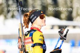 07.12.2023, Hochfilzen, Austria (AUT): Maya Cloetens (BEL) - IBU World Cup Biathlon, training, Hochfilzen (AUT). www.nordicfocus.com. © Manzoni/NordicFocus. Every downloaded picture is fee-liable.