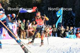 17.12.2023, Lenzerheide, Switzerland (SUI): David Zobel (GER) - IBU World Cup Biathlon, mass men, Lenzerheide (SUI). www.nordicfocus.com. © Manzoni/NordicFocus. Every downloaded picture is fee-liable.