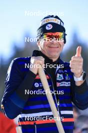 17.12.2023, Lenzerheide, Switzerland (SUI): Patrick Favre (ITA), coach Team France - IBU World Cup Biathlon, mass women, Lenzerheide (SUI). www.nordicfocus.com. © Manzoni/NordicFocus. Every downloaded picture is fee-liable.
